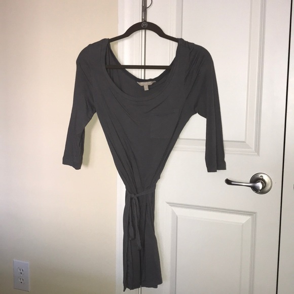 Banana Republic Grey Slip Dress - Picture 1 of 3